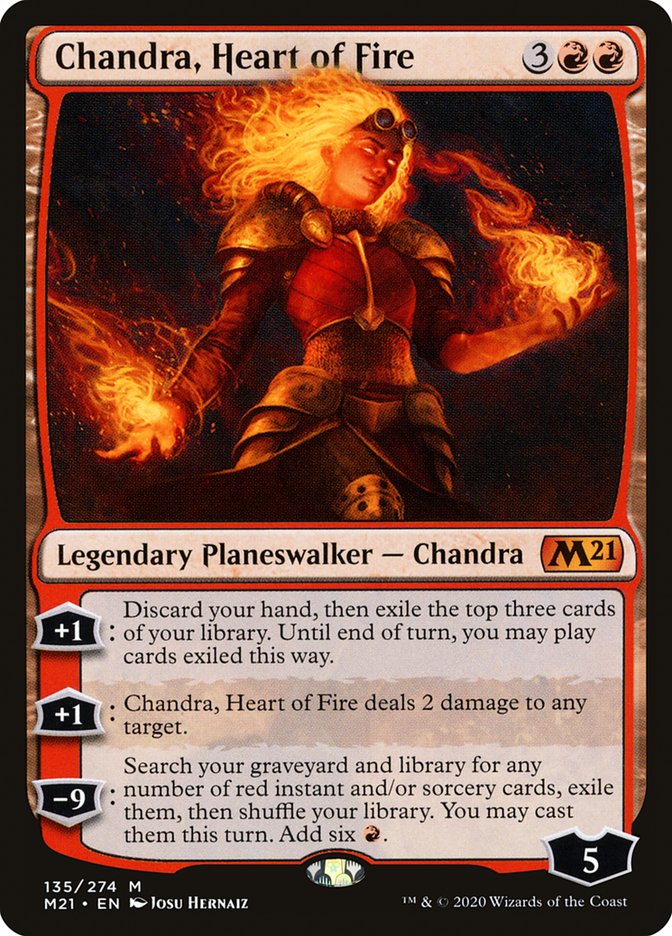 Chandra, Heart of Fire [Core Set 2021] | The CG Realm