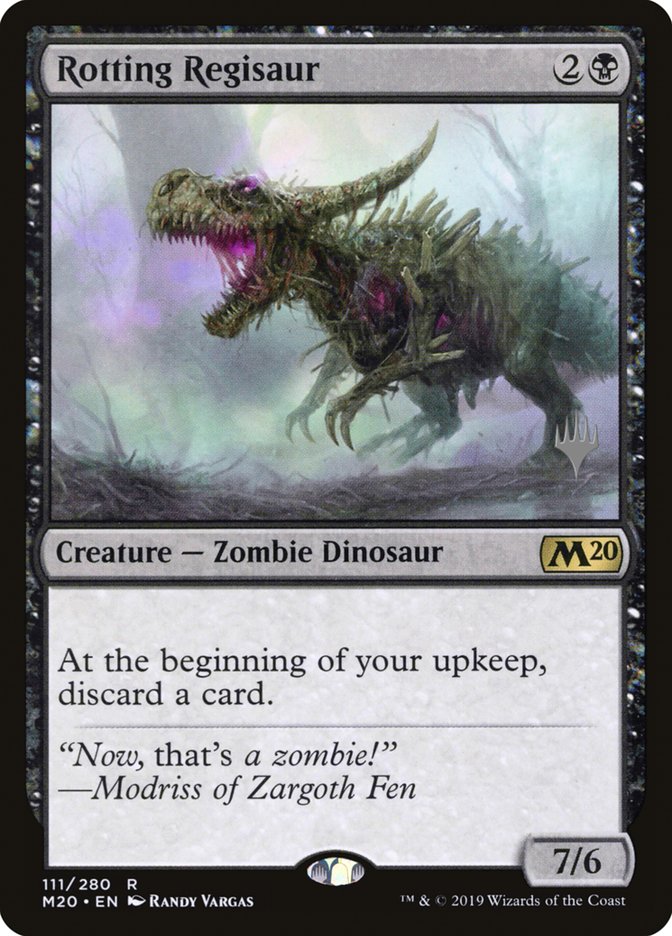 Rotting Regisaur (Promo Pack) [Core Set 2020 Promos] | The CG Realm