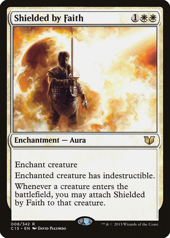Shielded by Faith [Commander 2015] | The CG Realm