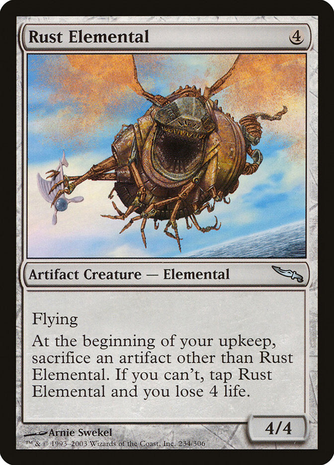 Rust Elemental [Mirrodin] | The CG Realm