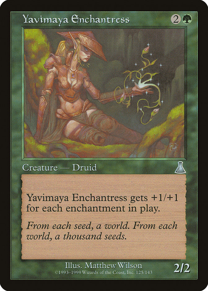 Yavimaya Enchantress [Urza's Destiny] | The CG Realm