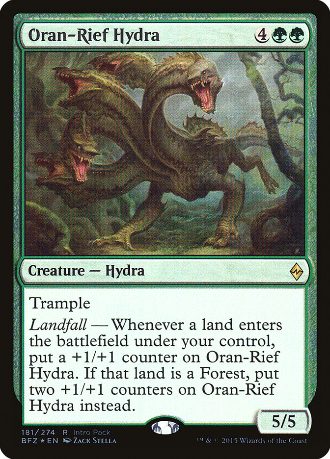 Oran-Rief Hydra (Intro Pack) [Battle for Zendikar Promos] | The CG Realm