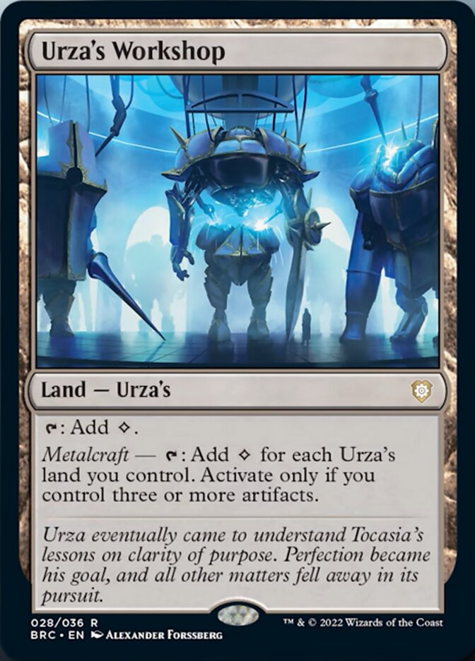 Urza's Workshop [The Brothers' War Commander] | The CG Realm