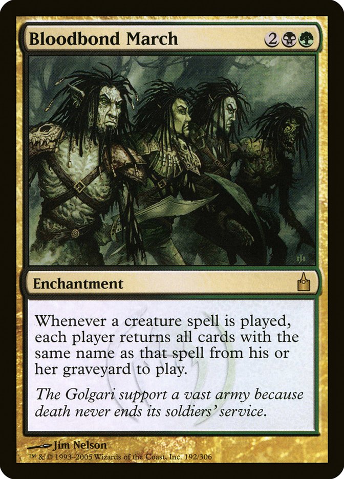 Bloodbond March [Ravnica: City of Guilds] | The CG Realm