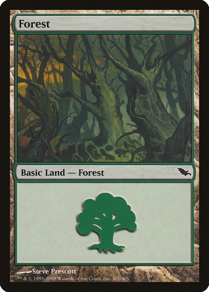 Forest (301) [Shadowmoor] | The CG Realm