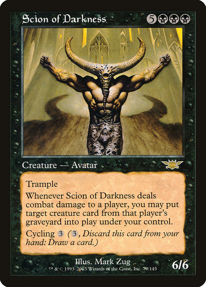 Scion of Darkness [Legions] | The CG Realm
