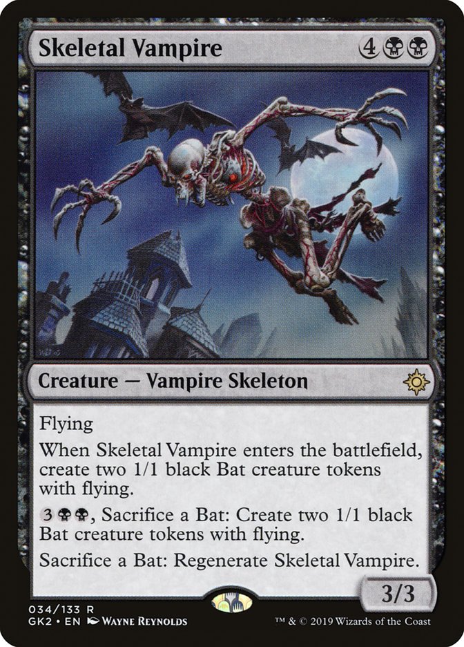 Skeletal Vampire [Ravnica Allegiance Guild Kit] | The CG Realm