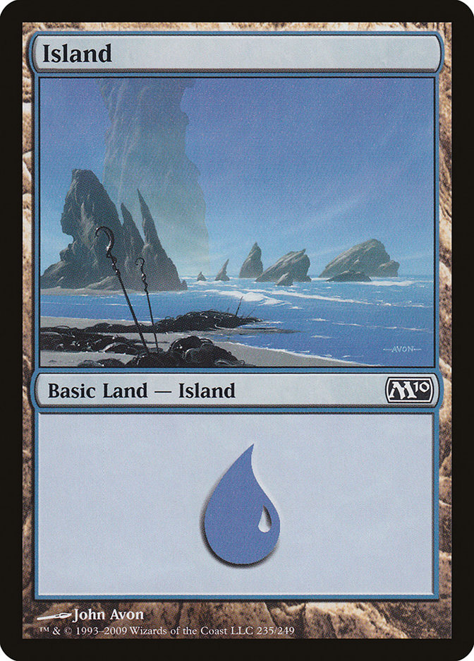 Island (235) [Magic 2010] | The CG Realm