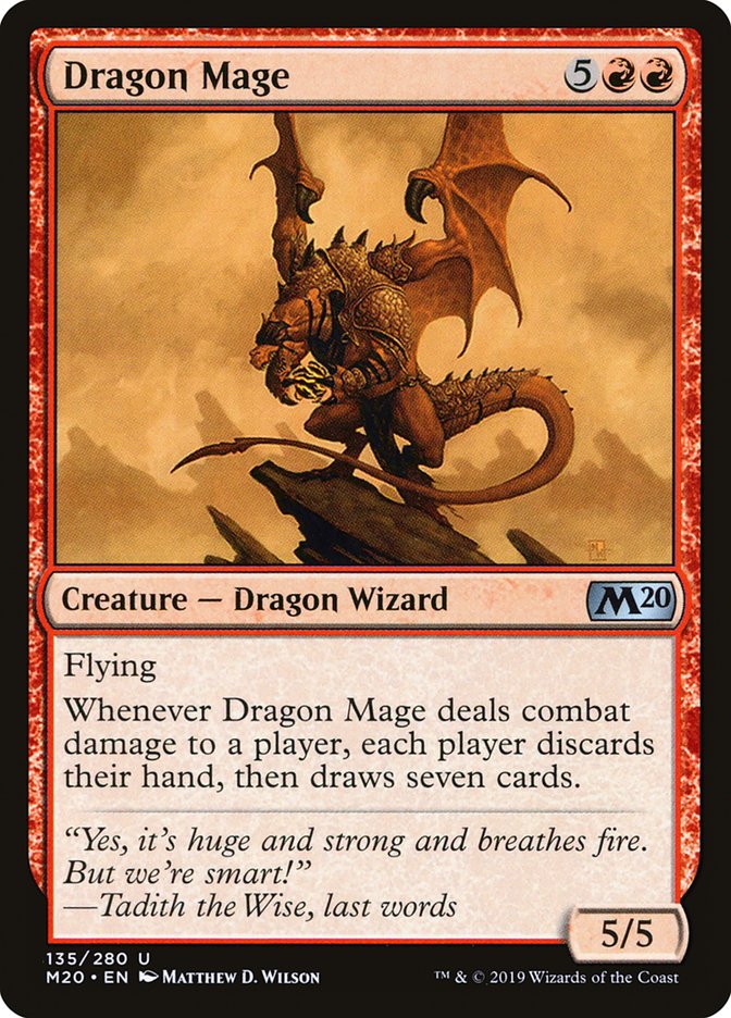Dragon Mage [Core Set 2020] | The CG Realm