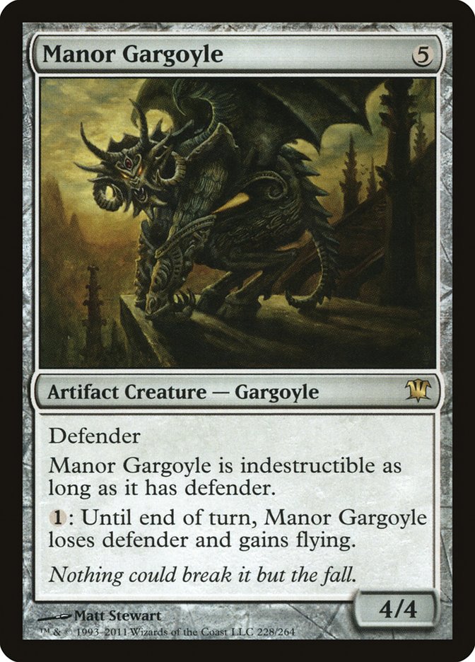 Manor Gargoyle [Innistrad] | The CG Realm