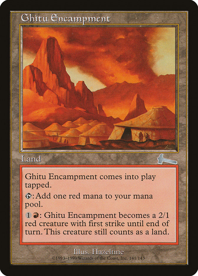 Ghitu Encampment [Urza's Legacy] | The CG Realm