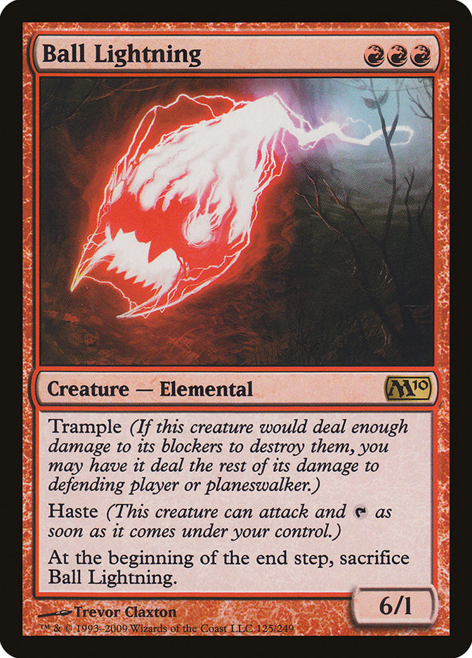 Ball Lightning [Magic 2010] | The CG Realm