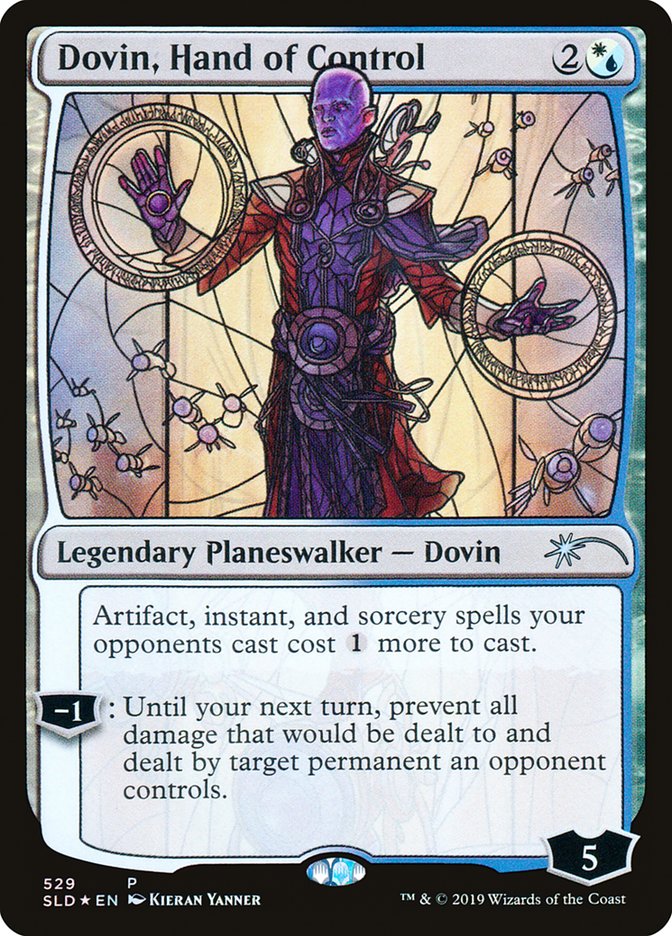 Dovin, Hand of Control (Stained Glass) [Secret Lair Drop Promos] | The CG Realm