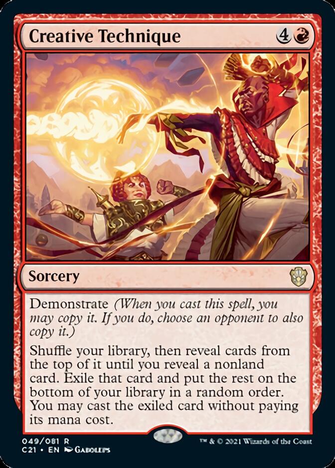 Creative Technique [Commander 2021] | The CG Realm