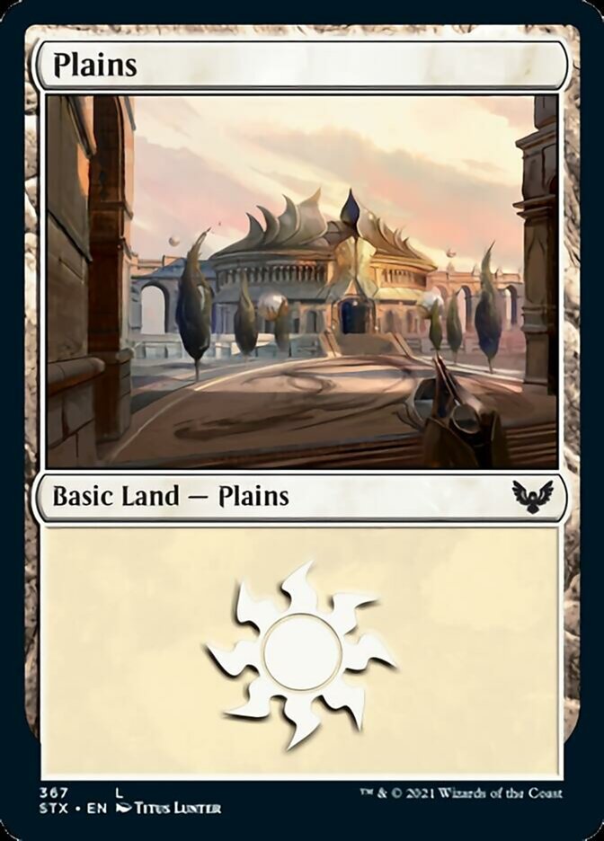 Plains (367) [Strixhaven: School of Mages] | The CG Realm