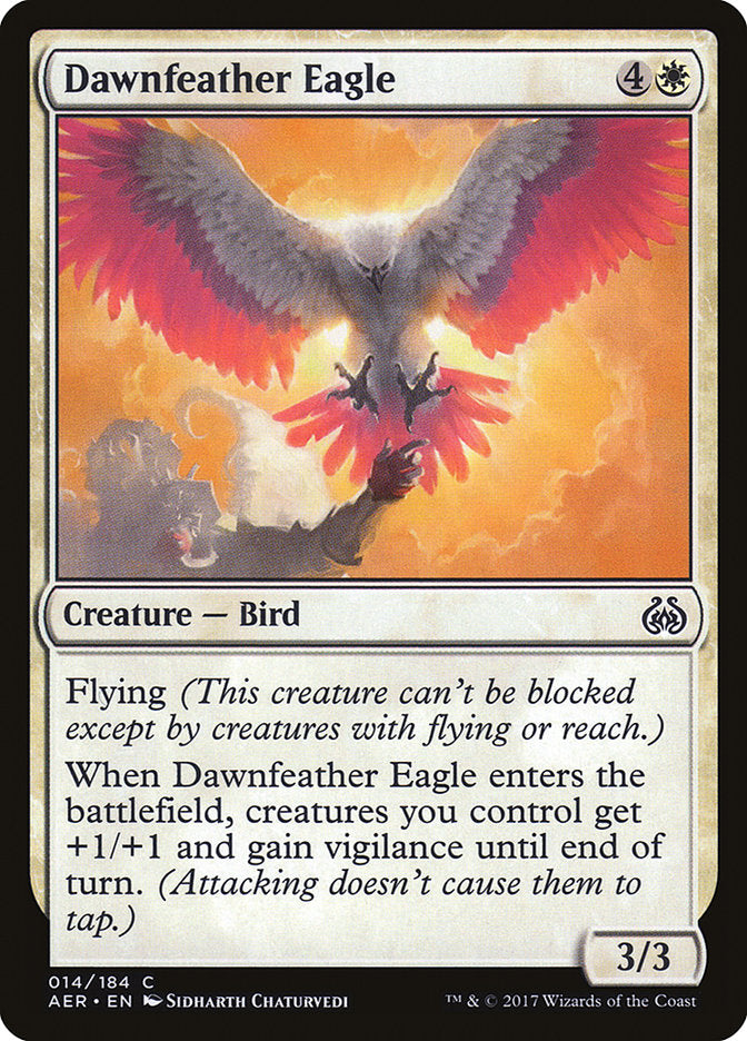 Dawnfeather Eagle (Intro Pack) [Aether Revolt Promos] | The CG Realm