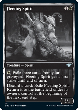Fleeting Spirit [Innistrad: Double Feature] | The CG Realm