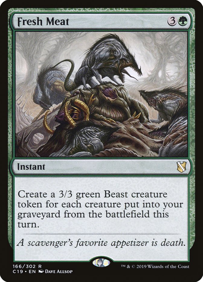 Fresh Meat [Commander 2019] | The CG Realm