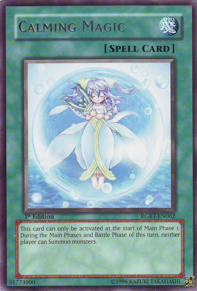 Calming Magic [RGBT-EN062] Rare | The CG Realm