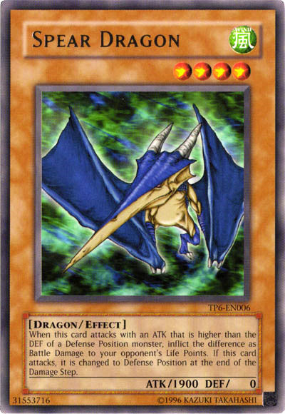 Spear Dragon [TP6-EN006] Rare | The CG Realm