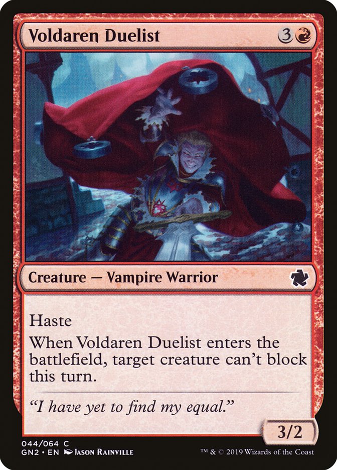 Voldaren Duelist [Game Night 2019] | The CG Realm