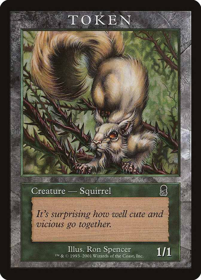 Squirrel Token [Magic Player Rewards 2002] | The CG Realm