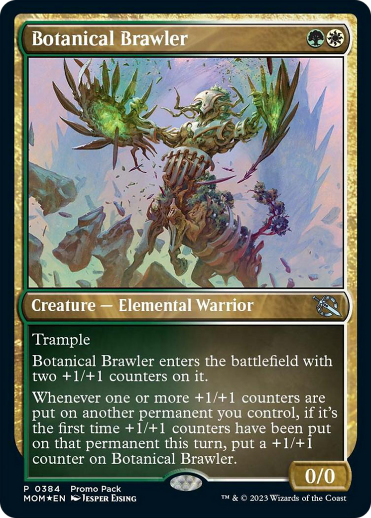 Botanical Brawler (Promo Pack) [March of the Machine Promos] | The CG Realm