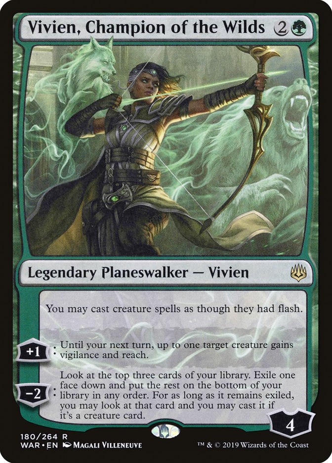 Vivien, Champion of the Wilds [War of the Spark] | The CG Realm