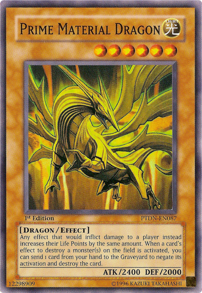 Prime Material Dragon [PTDN-EN087] Super Rare | The CG Realm