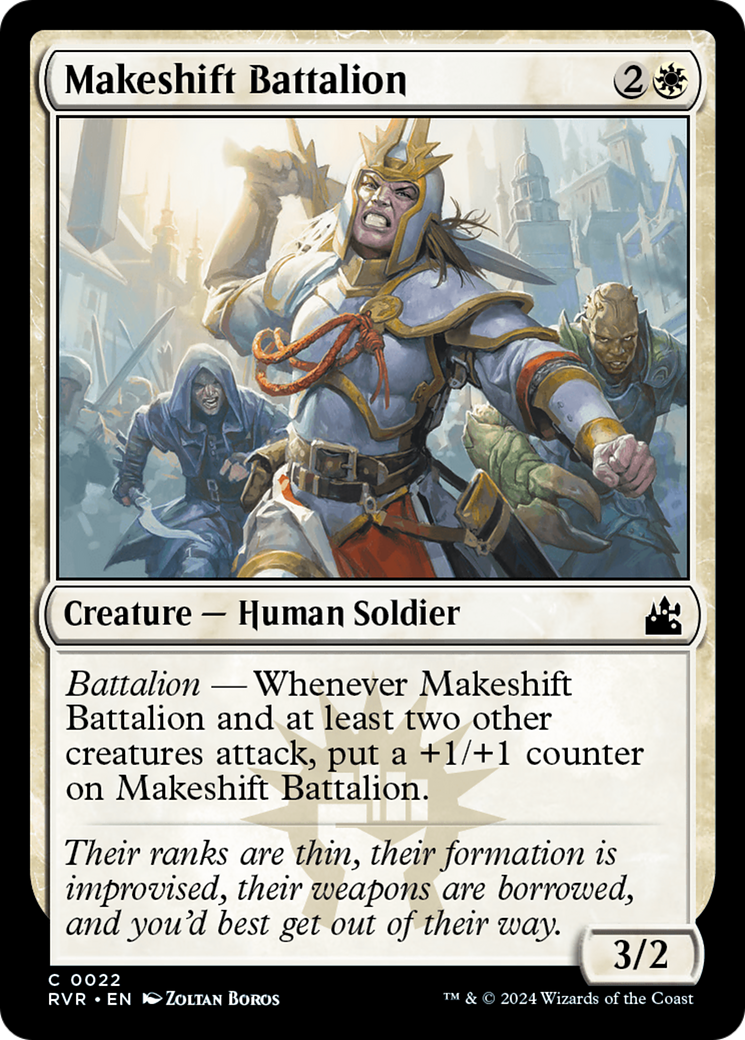 Makeshift Battalion [Ravnica Remastered] | The CG Realm