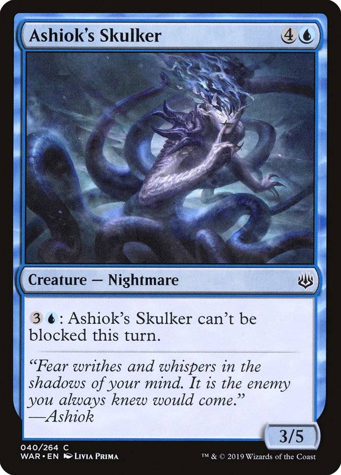 Ashiok's Skulker [War of the Spark] | The CG Realm