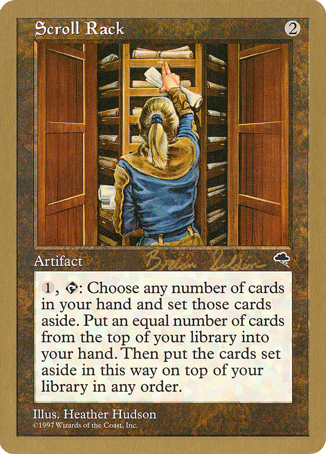Scroll Rack (Brian Selden) [World Championship Decks 1998] | The CG Realm