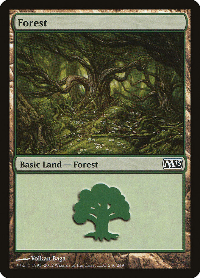 Forest (246) [Magic 2013] | The CG Realm