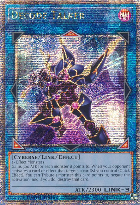 Decode Talker [TN23-EN009] Quarter Century Secret Rare | The CG Realm