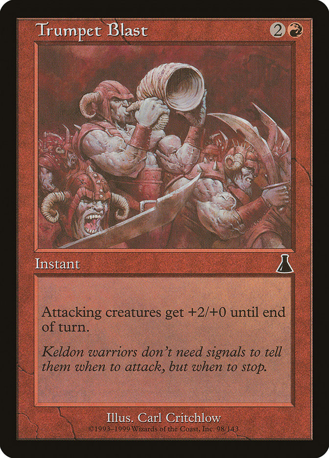 Trumpet Blast [Urza's Destiny] | The CG Realm