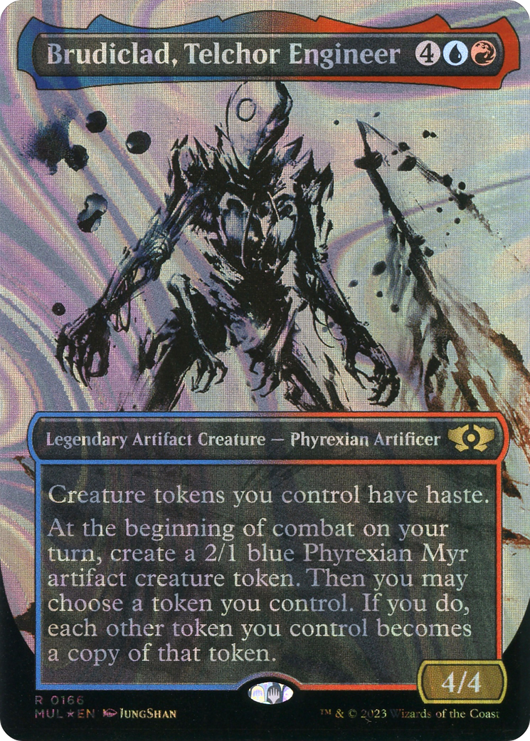 Brudiclad, Telchor Engineer (Halo Foil) [Multiverse Legends] | The CG Realm