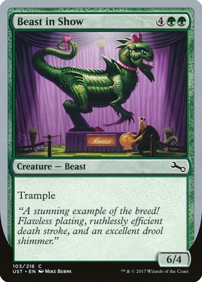 Beast in Show ("A stunning example...") [Unstable] | The CG Realm