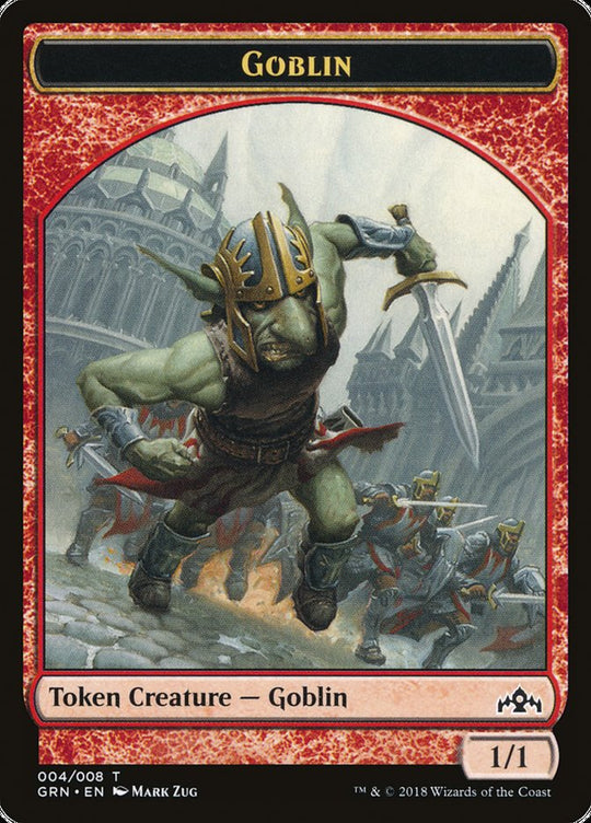 Soldier (002) // Goblin Token (GR1-2 // 4) - GRN Guild Kit Tokens