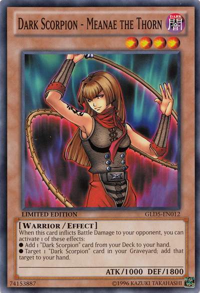 Dark Scorpion - Meanae the Thorn [GLD5-EN012] Common | The CG Realm