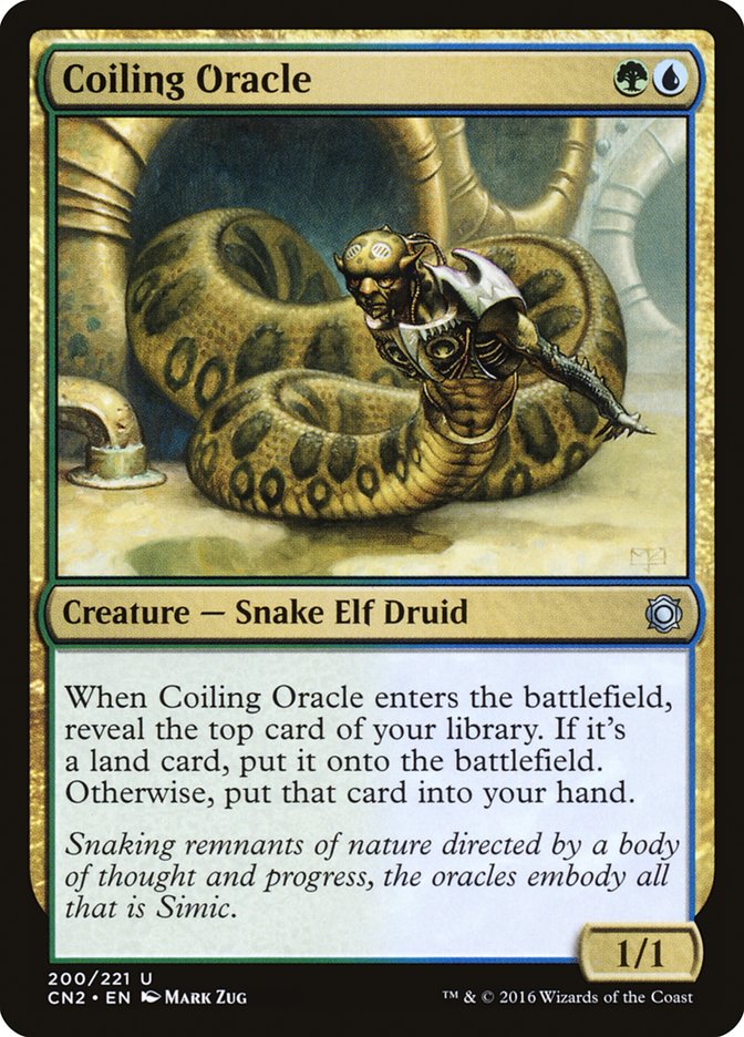 Coiling Oracle [Conspiracy: Take the Crown] | The CG Realm