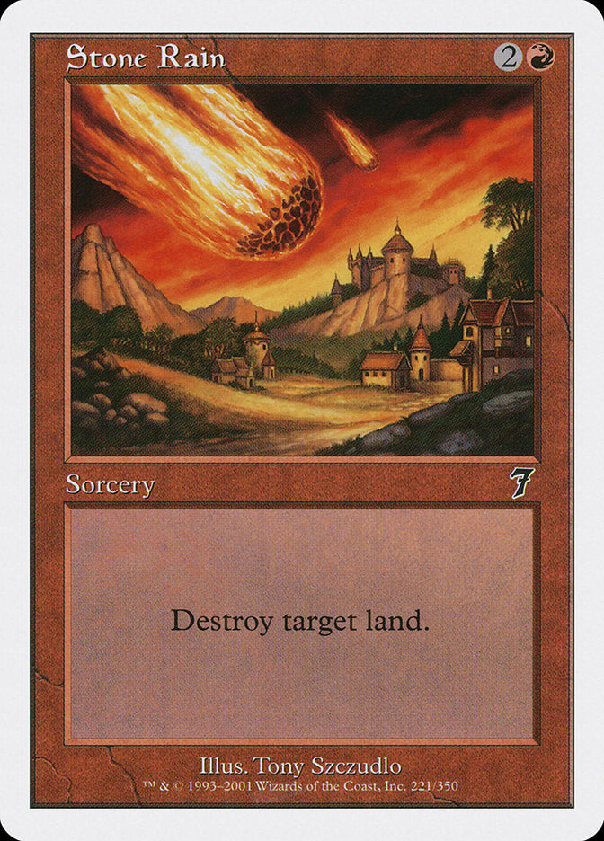 Stone Rain [Seventh Edition] | The CG Realm