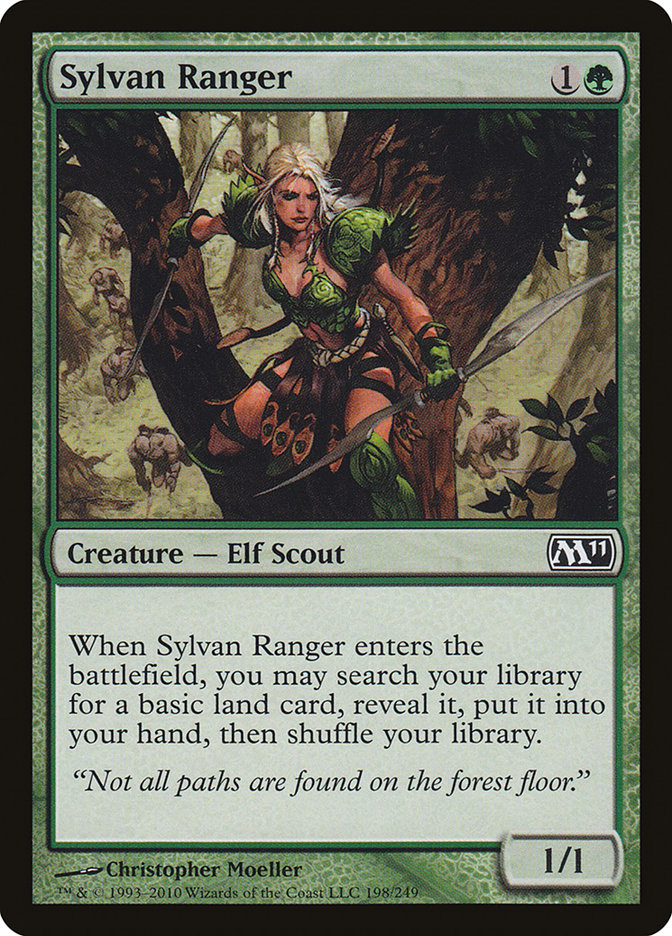 Sylvan Ranger [Magic 2011] | The CG Realm