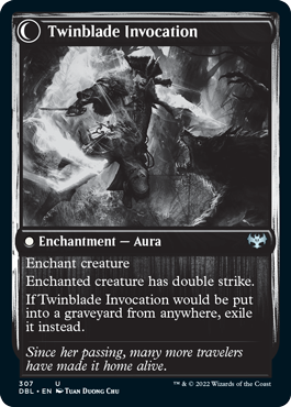Twinblade Geist (DBL-307) - Innistrad: Double Feature: (Double Faced Transform)