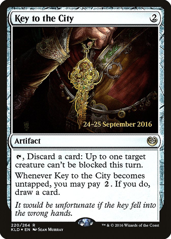 Key to the City [Kaladesh Prerelease Promos] | The CG Realm