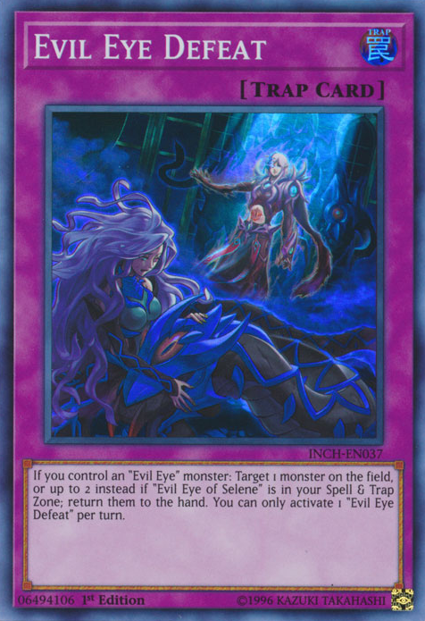 Evil Eye Defeat [INCH-EN037] Super Rare | The CG Realm