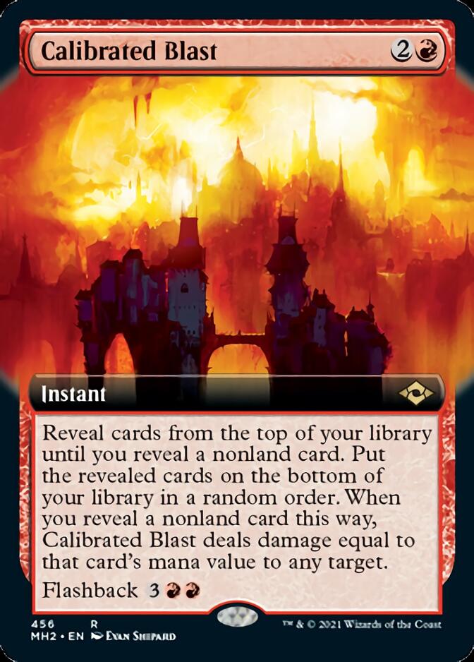 Calibrated Blast (Extended Art) [Modern Horizons 2] | The CG Realm