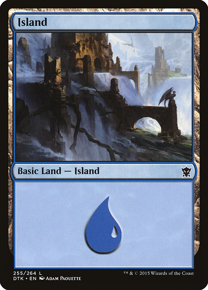Island (255) [Dragons of Tarkir] | The CG Realm
