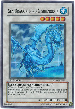 Sea Dragon Lord Gishilnodon [RGBT-EN044] Super Rare | The CG Realm