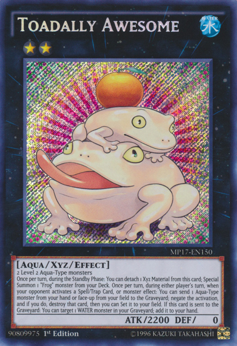 Toadally Awesome [MP17-EN150] Secret Rare | The CG Realm