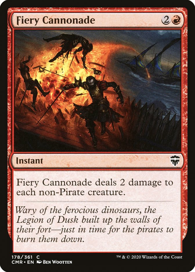 Fiery Cannonade [Commander Legends] | The CG Realm